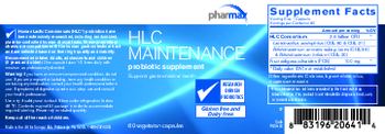Pharmax HLC Maintenance - probiotic supplement