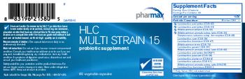 Pharmax HLC Multi Strain 15 - probiotic supplement