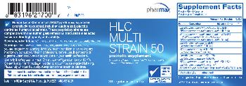 Pharmax HLC Multi Strain 50 - probiotic supplement