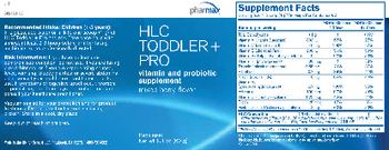 Pharmax HLC Toddler + Pro Mixed Berry Flavor - vitamin and probiotic supplement
