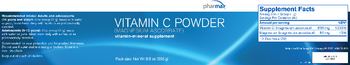 Pharmax Vitamin C Powder (Magnesium Ascorbate) - vitaminmineral supplement