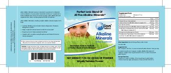 PHion Balance Alkaline Minerals - supplement
