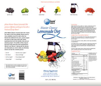 PHion Balance Master Cleanse Lemonade Diet - supplement