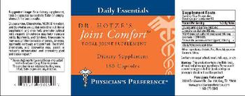Physician's Preference Dr. Hotze's Joint Comfort Total Joint Supplement - supplement