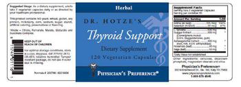 Physician's Preference Dr. Hotze's Thyroid Support - supplement