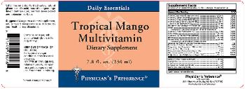 Physician's Preference Tropical Mango Multivitamin - supplement