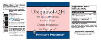 Physician's Preference Ubiquinol-QH With Vesisorb Technology - 