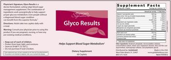 Physician's Signature Glyco Results - supplement