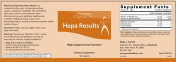 Physician's Signature Hepa Results - supplement
