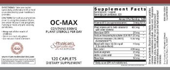 Physician's Signature OC-Max - supplement