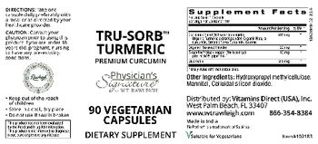 Physician's Signature Tru-Sorb Turmeric - supplement