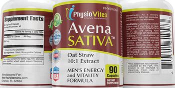 Physio Vites Avena Sativa - supplement