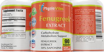 Physio Vites Fenugreek Extract - supplement