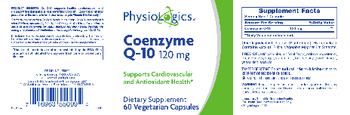 PhysioLogics Coenzyme Q-10 120 mg - supplement