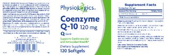 PhysioLogics Coenzyme Q-10 120 mg - supplement