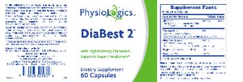 PhysioLogics DiaBest 2 - supplement