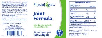 PhysioLogics Joint Formula - supplement