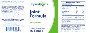 PhysioLogics Joint Formula - supplement