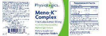 PhysioLogics Meno-K Thai Kudzu Extract 80 mg - supplement
