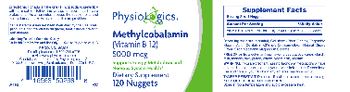 PhysioLogics Methylcobalamin (Vitamin B-12) 5000 mcg - supplement