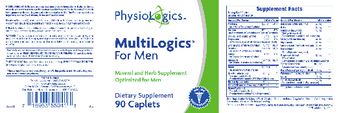 PhysioLogics MultiLogics For Men - supplement
