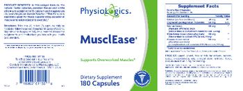 PhysioLogics MusclEase - supplement