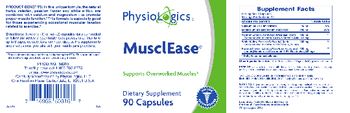 PhysioLogics MusclEase - supplement