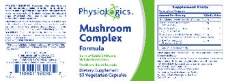 PhysioLogics Mushroom Complex Formula - supplement