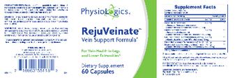 PhysioLogics RejuVeinate Vein Support Formula - supplement