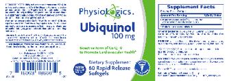 PhysioLogics Ubiquinol 100 mg - supplement