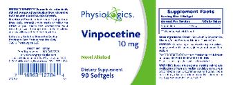 PhysioLogics Vinpocetine 10 mg - supplement