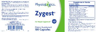 PhysioLogics Zygest - supplement