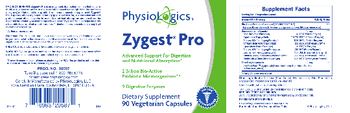 PhysioLogics Zygest Pro - supplement