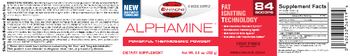 Physique Enhancing Science Alphamine Fruit Punch - supplement