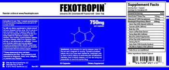 Pierce Hawthone, LLC Fexotropin - supplement