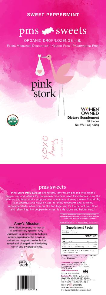 Pink Stork PMS Sweets Sweet Peppermint - supplement