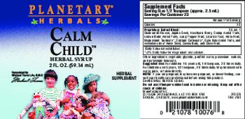 Planetary Herbals Calm Child - herbal supplement