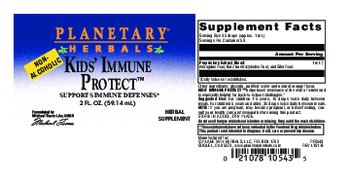 Planetary Herbals Kids' Immune Protect - herbal supplement
