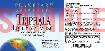 Planetary Herbals Triphala Liquid Herbal Extract - herbal supplement