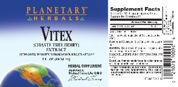 Planetary Herbals Vitex (Chaste Tree Berry) Extract - herbal supplement