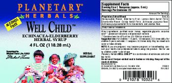 Planetary Herbals Well Child - herbal supplement