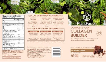 PlantFusion Collagen Builder Rich Chocolate - supplement