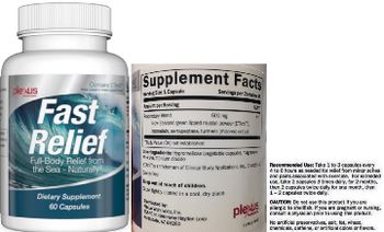 Plexus Fast Relief - supplement
