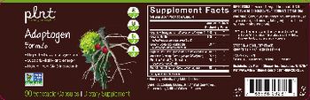 Plnt Adaptogen Formula - supplement