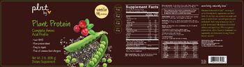 Plnt By V Plant Protein Vanilla - supplement