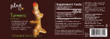 Plnt By V Turmeric - supplement