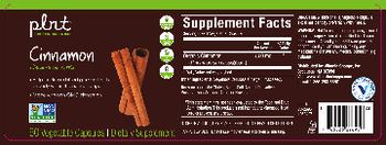 Plnt Cinnamon - supplement