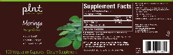 Plnt Moringa - supplement