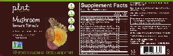 Plnt Mushroom Immune Formula - supplement