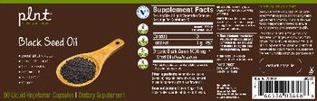 Plnt (plnt By V) Black Seed Oil - supplement